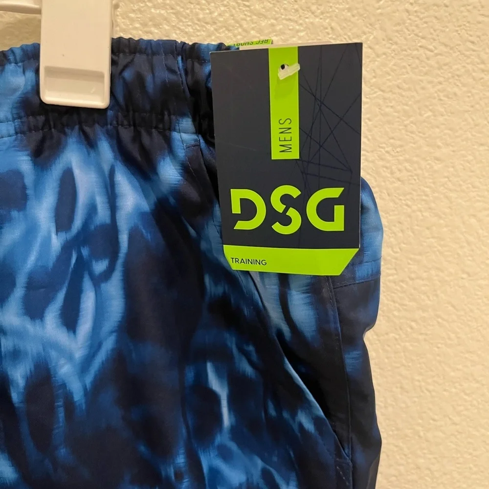 DSG Men’s Blue Tie-Dye Rec Training Shorts – Size XL – NWT​ - Picture 3 of 8